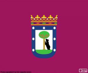 Puzzle Σημαία της Μαδρίτης